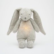 Moonie Bunny Organic Grey Natur - Baby Sleeping Toy