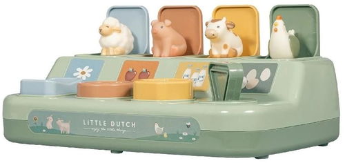 Little Dutch Zatloukačka Hrací pult se zvířátky Farma - Zatloukačka - Hlavní obrázek