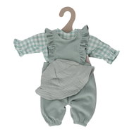 Little Dutch Baby Green Check - Toy Doll Dress