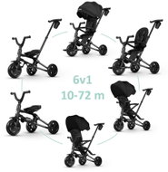 QPLAY Nova Niello foldable up to 6 years old Black - Tricycle