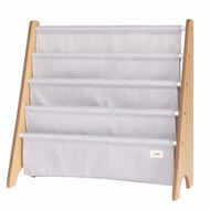 3 Sprouts Stojan na knížky Recycled Solid/Light Gray - Regál