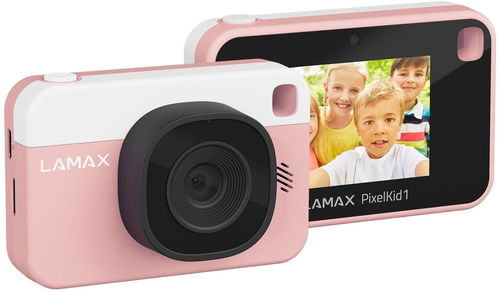 LAMAX PixelKid1 Pink - Dětský fotoaparát - Hlavní obrázek
