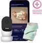 Owlet Dream Sock 0 – 18 mesiacov (Zelená) a kamera Owlet Cam 2 - Inteligentná ponožka
