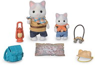 Sylvanian Families Průzkumná sada Latte Cat Bratr a miminko - Figurka