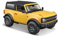 Maisto 2021 Ford Bronco Badlands, yellow - Metal Model