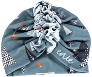 Turban - dětská čepice 9-12m Bear and Fox - Čepice pro miminko