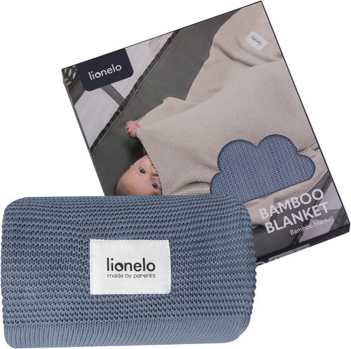 Lionelo Bamboo Blanket Blue - Deka - Hlavní obrázek