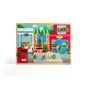 Bigjigs Toys Motorická deska západky a zámky - Activity board