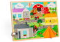 Bigjigs Toys Motorická deska každodenních dovedností - Activity board