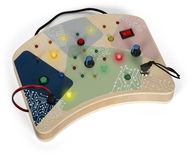 Small Foot Motorická deska s LED světly a vypínači - Activity board