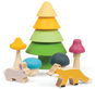 Bigjigs Toys Lesní zvířátka - Set figurek a příslušenství