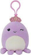 Squishmallows Kľúčenka princezná chobotnica –  Violet - Kľúčenka