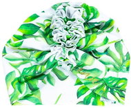 Turban - dětská čepice 12-16m Tropical Leaves - Čepice pro miminko