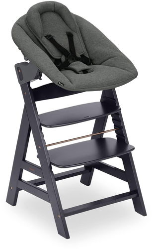 Hauck Alpha+ Novorozenecký set Dark Grey - Jídelní židlička - Hlavní obrázek