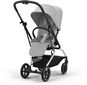 Cybex Eezy S Twist+2 SLV Fog Grey/Light grey - Kočárek