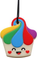Jellystone Designs Cupcake nyugtató medál - szivárvány - Baba rágóka
