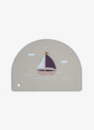 Citron Semi-circular Vehicles Mat - Placemat