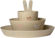 Citron Ballerina made of organic material - Children's Dining Set