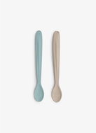 Citron Long spoons Grey/Pastel turquoise - Baby Spoon