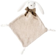 Maud N Lil Pet Rabbit organic cotton brown and grey - Baby Sleeping Toy