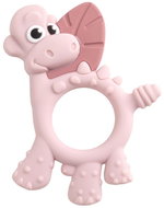 Bibado Sensory Ditty the Dinosaur Blush - Baby Teether