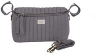3 Sprouts Solid prošívaný Charcoal Grey - Organizér na kočárek
