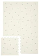 3 Sprouts Play Mat Blueberry Ivory - Foam Puzzle