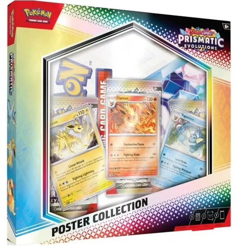 Pokémon TCG: SV8.5 Prismatic Evolutions - Poster Collection - Pokémon karty - Hlavní obrázek