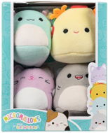 Squishmallows Micromallows 4Pack Axolotl, Katze, Taco, Hai - Kuscheltier