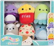 Squishmallows Micromallows 6Pack Loch Ness, Octopus, Fries, Pizza, Goat, Beetle - Soft Toy
