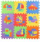 Habszivacs puzzle Teddies Habszivacs puzzle - Járművek, 10 db - Pěnové puzzle