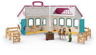 Schleich Otevřená stáj „Litte Horseshoe“ 42703 - Set figurek a příslušenství
