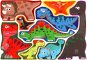 Puzzle Teddies Táblás puzzle - Dinoszauruszok - Puzzle