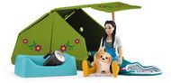 Schleich Horse Club Kempování s Kim 42745 - Set figurek a příslušenství