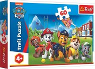 Trefl Puzzle Tlapková patrola v trávě 60 dílků - Puzzle