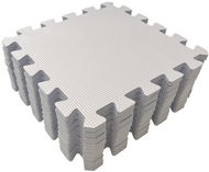 Pěnové puzzle Rialto Baby Hrací podložka Silver  - Pěnové puzzle