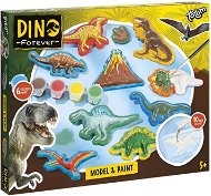 Sádrové odlitky Dino - Print Set