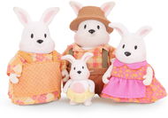 Li'l Woodzeez Rodina králíků Hoppingood - Figurky