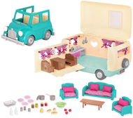Li'l Woodzeez Sada na kempování Happy Camper - Doplňky k figurkám