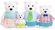 Li'l Woodzeez Family of Van North Polar Bears - Figure
