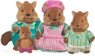 Li'l Woodzeez Rodina veverek Bushytail - Figurky