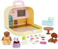 Li'l Woodzeez Sada v kufříku Cukrárna - Set figurek a příslušenství