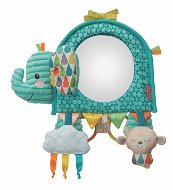 Závěsný pultík s aktivitami a zrcátkem slon - Baby Toy