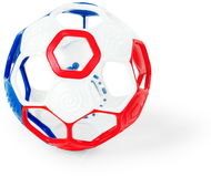 Oball Rattle Goals 10 cm Red, White/Blue   - Chrastítko