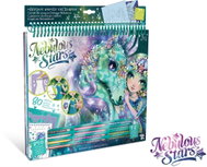 Nebulous Stars colouring book green - Colouring Book