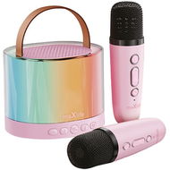 Maxlife MXKS-200 Bluetooth karaoke set růžový - Dětský mikrofon