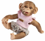 Guca 994 Reborn Monkey - realistic baby monkey with all-vinyl body - 32 cm - Doll