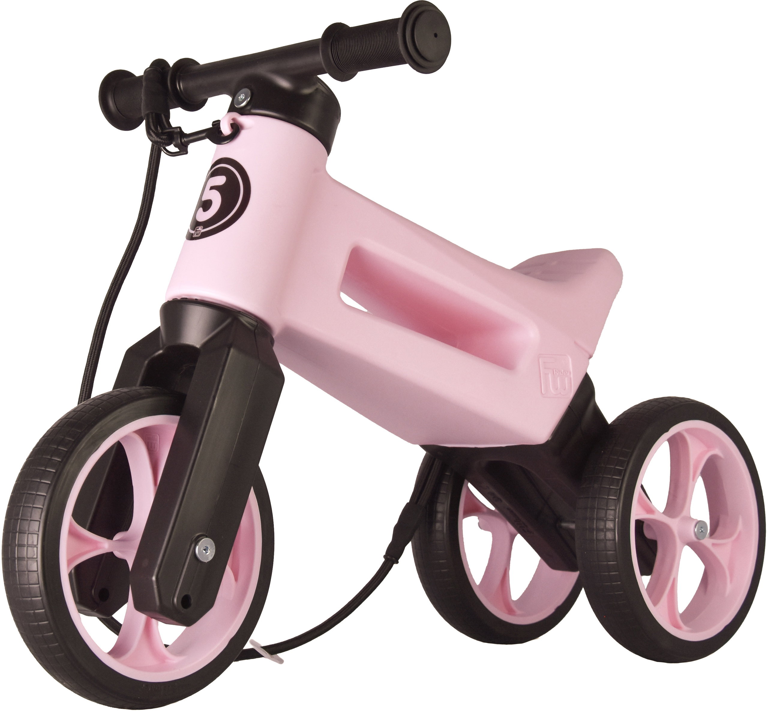 Funny Wheels Rider SuperSport pasztell rózsaszín