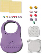 BABY born bib with snap-on decorations - Doll Accessory