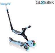 Globber Scooter Go Up Foldable Plus Lights Pastel Blue - Children's Scooter